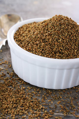 fresh ground cardamom spice