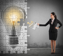 Build an idea puzzle