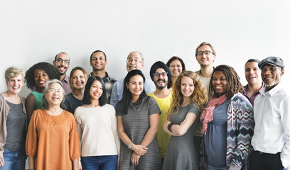 Diversity People Group Team Union Concept - Powered by Adobe