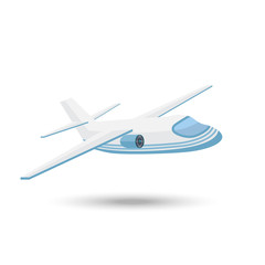 Aircraft Icon. Airplane vector icon.Aircraft  Icon vector isolated on a white background.Airplane Icon flat style with shadow.Aircraft  Icon .Airplane vector icon