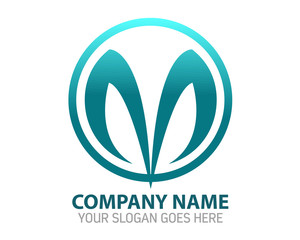 Abstract M Company Vector Logo Icon Template