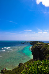 日本　沖縄　宮古島　東平安名崎