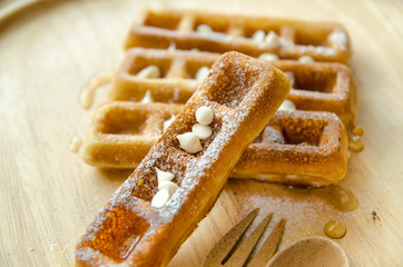 honey waffle