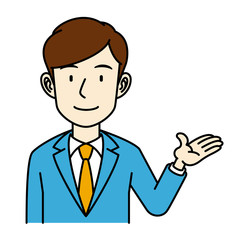 スーツの男性_紹介