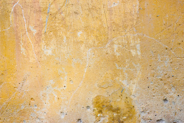 old wall with cracks background.