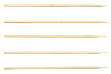 sticks isolated on white