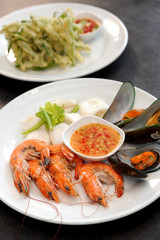 Steam Seafood menu