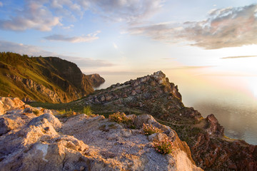Lake Baykal Russia sunrise water
