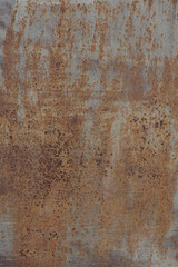 Texture of rusty metal