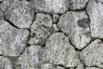 Obraz premium Urasoe castle ruins, Okinawa