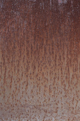 Texture of rusty metal