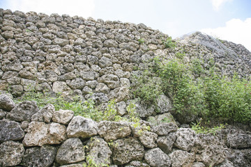 Itokazu gusuku, Itokazu castle ruins in Okinawa, Japan
