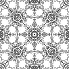 Abstract Seamless Pattern Like Lace. Vintage Ornament Pattern. I