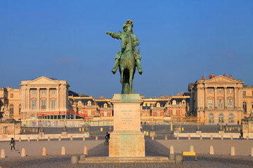 Château de Versailles, Statue de Louis XIV 