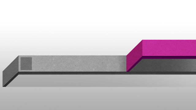 One step intro title box chart,powerpoint presentation template.(included alpha)