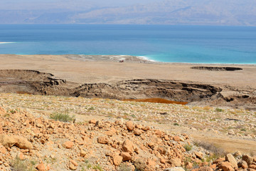 environmental catastrophe on the Dead Sea, Israel
