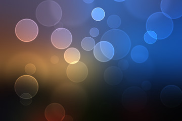 Colorful bokeh abstract background.