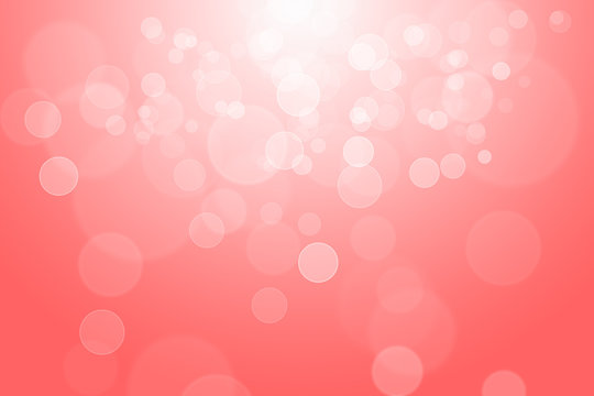 Red bokeh abstract background.