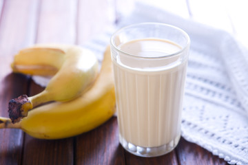 milk with banana