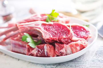 raw meat