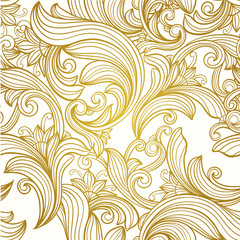 floral vector seamless  pattern