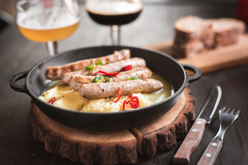 Delicious hearty meal