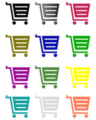 shopping basket sign