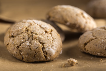 Fresh almond cookies