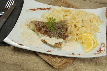 filet de lieu et farfalles 18032016