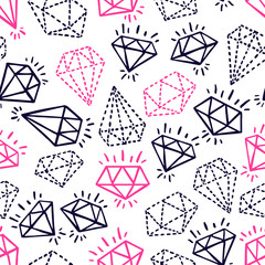 pattern with different gems © melazerg