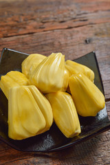 jack fruit serve on plate