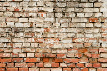Brick texture with scratches and cracks