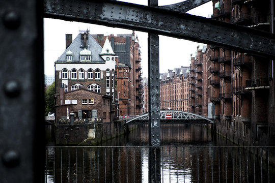 Speicherstadt, part of Hafen City, Hamburg/Germany.
