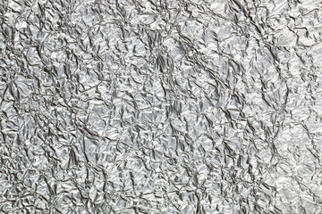 Tough wrinkled silver for pattern and background