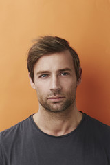 Obraz premium Good looking man in studio, portrait