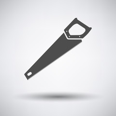 Hand saw icon