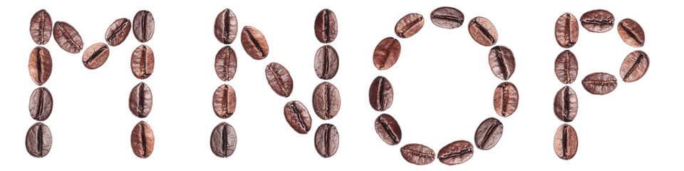 alfabeto caff&egrave;