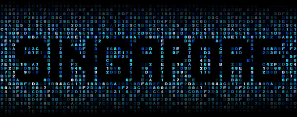 Singapore text on hex code illustration