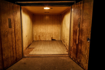 Rusty old transport elevator © Ljupco Smokovski