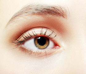 Obraz premium woman with closed eyes