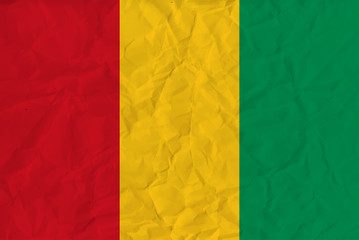 Guinea paper  flag