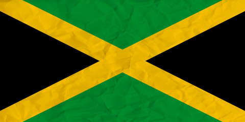 Jamaica  paper  flag
