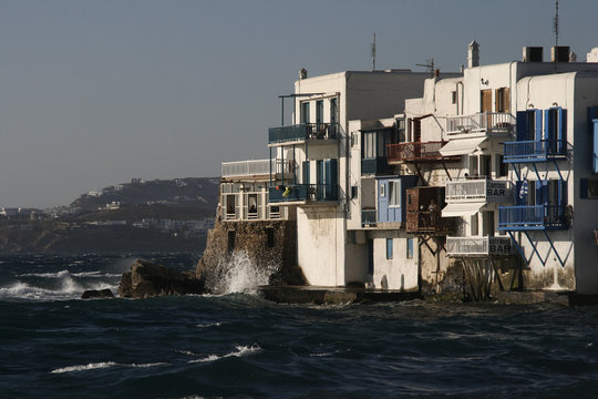 Little Venice, Mykonos, Greece
