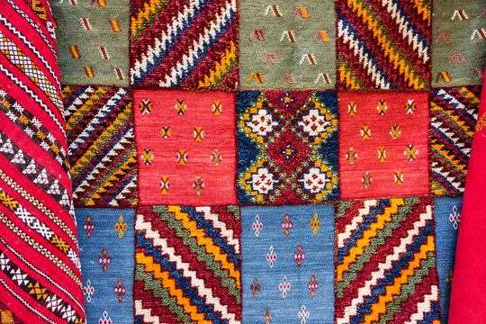 Moroccan carpet. Oriental ornaments