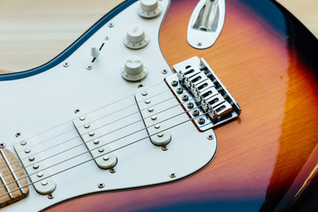 parts of electric guitar