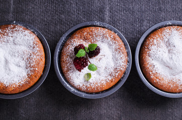 Sweet baked cake
