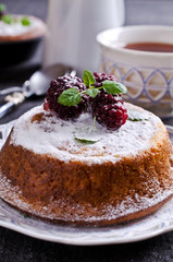 Sweet baked cake