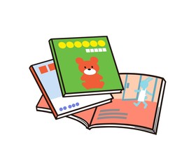 Obraz premium 絵本