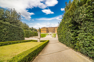 Italian-style gardens in Florence