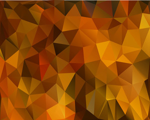 Abstract polygonal triangular background, vector
